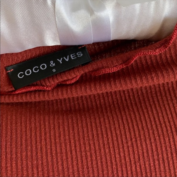 Lettuce Trim Ribbed Long Sleeve - Picture 2 of 3